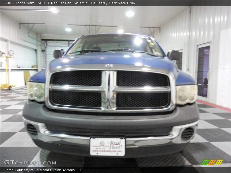 Atlantic Blue Pearl / Dark Slate Gray 2002 Dodge Ram 1500 ST Regular Cab