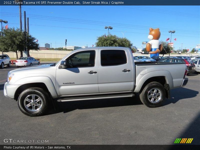 Silver Streak Mica / Graphite 2012 Toyota Tacoma V6 SR5 Prerunner Double Cab