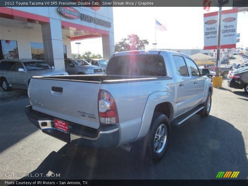 Silver Streak Mica / Graphite 2012 Toyota Tacoma V6 SR5 Prerunner Double Cab