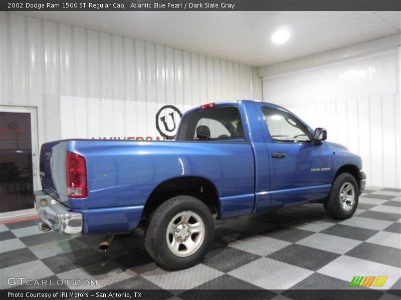 Atlantic Blue Pearl / Dark Slate Gray 2002 Dodge Ram 1500 ST Regular Cab