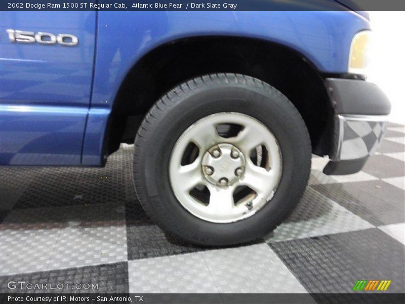 Atlantic Blue Pearl / Dark Slate Gray 2002 Dodge Ram 1500 ST Regular Cab