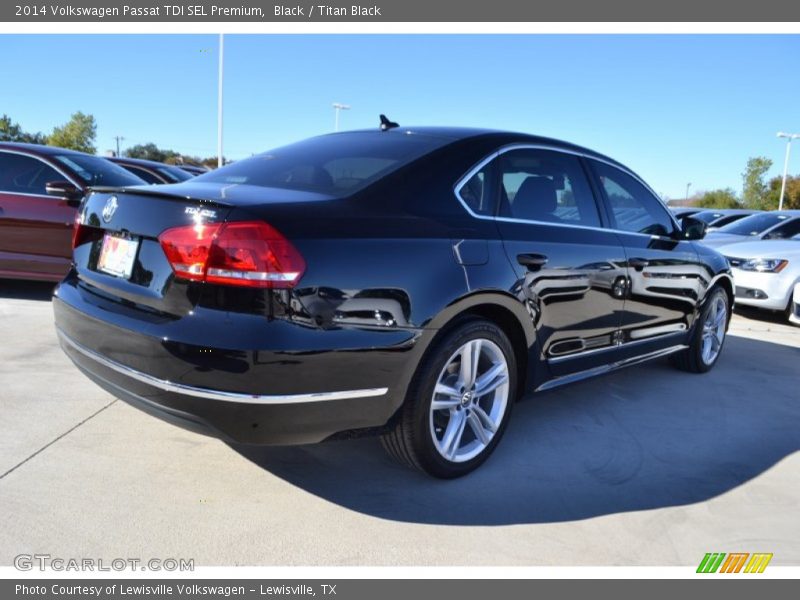 Black / Titan Black 2014 Volkswagen Passat TDI SEL Premium