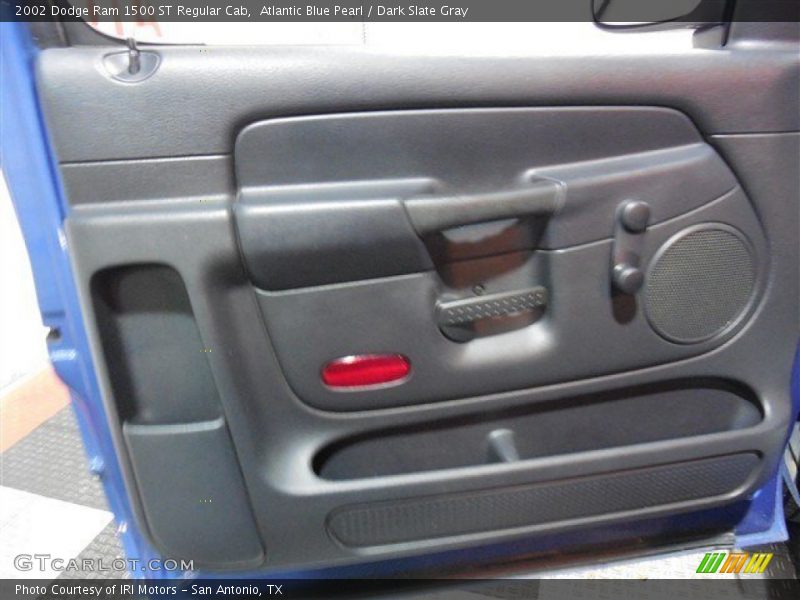 Atlantic Blue Pearl / Dark Slate Gray 2002 Dodge Ram 1500 ST Regular Cab