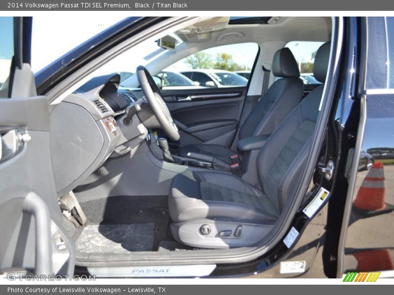 Black / Titan Black 2014 Volkswagen Passat TDI SEL Premium