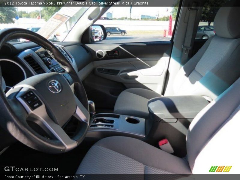 Silver Streak Mica / Graphite 2012 Toyota Tacoma V6 SR5 Prerunner Double Cab