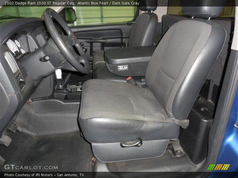 Atlantic Blue Pearl / Dark Slate Gray 2002 Dodge Ram 1500 ST Regular Cab