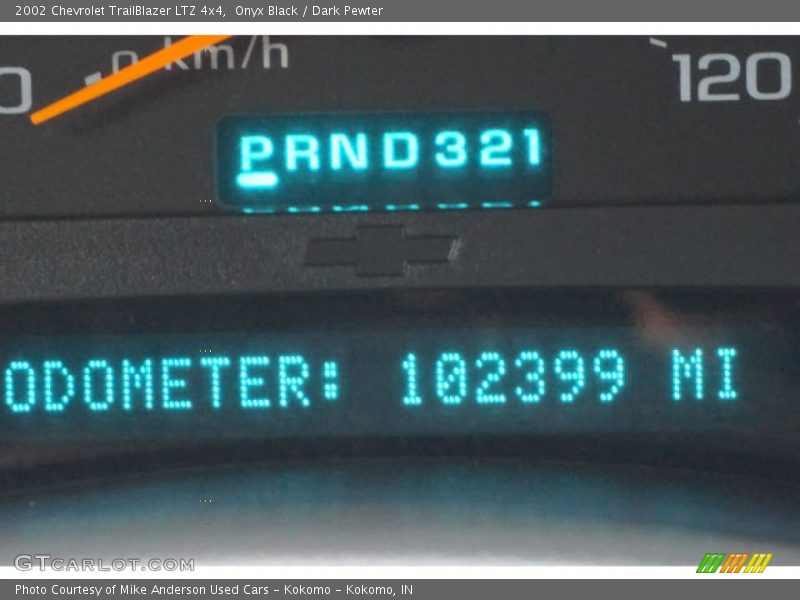Onyx Black / Dark Pewter 2002 Chevrolet TrailBlazer LTZ 4x4