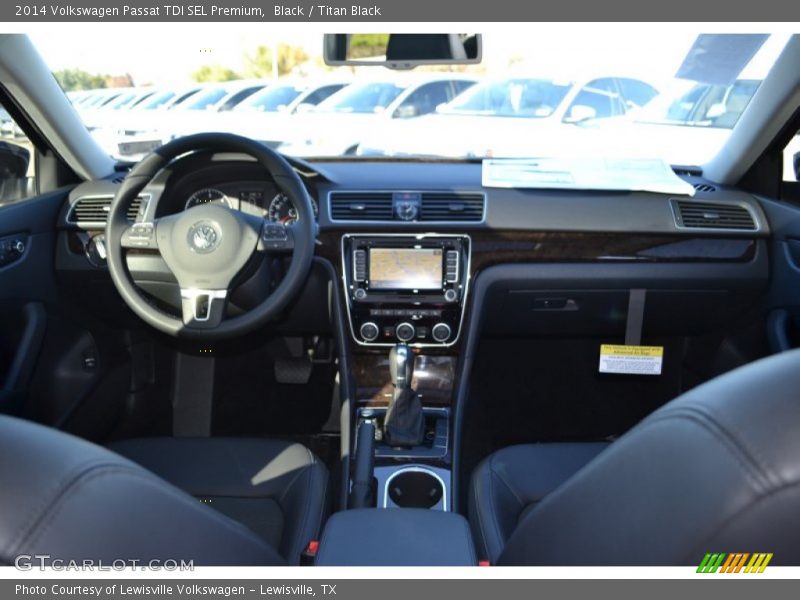 Black / Titan Black 2014 Volkswagen Passat TDI SEL Premium