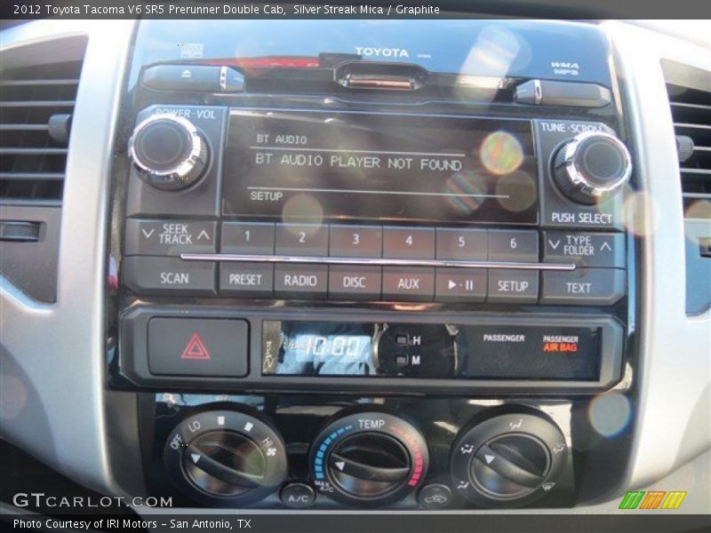 Silver Streak Mica / Graphite 2012 Toyota Tacoma V6 SR5 Prerunner Double Cab