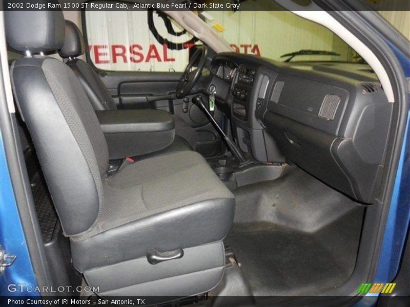 Atlantic Blue Pearl / Dark Slate Gray 2002 Dodge Ram 1500 ST Regular Cab