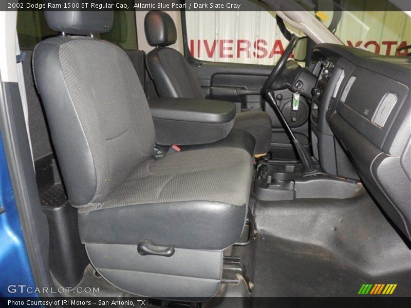 Atlantic Blue Pearl / Dark Slate Gray 2002 Dodge Ram 1500 ST Regular Cab