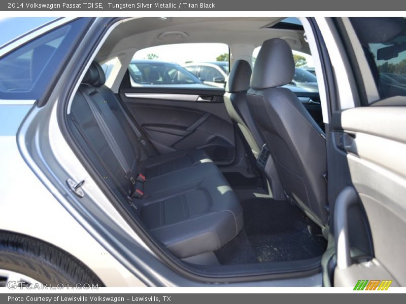 Tungsten Silver Metallic / Titan Black 2014 Volkswagen Passat TDI SE