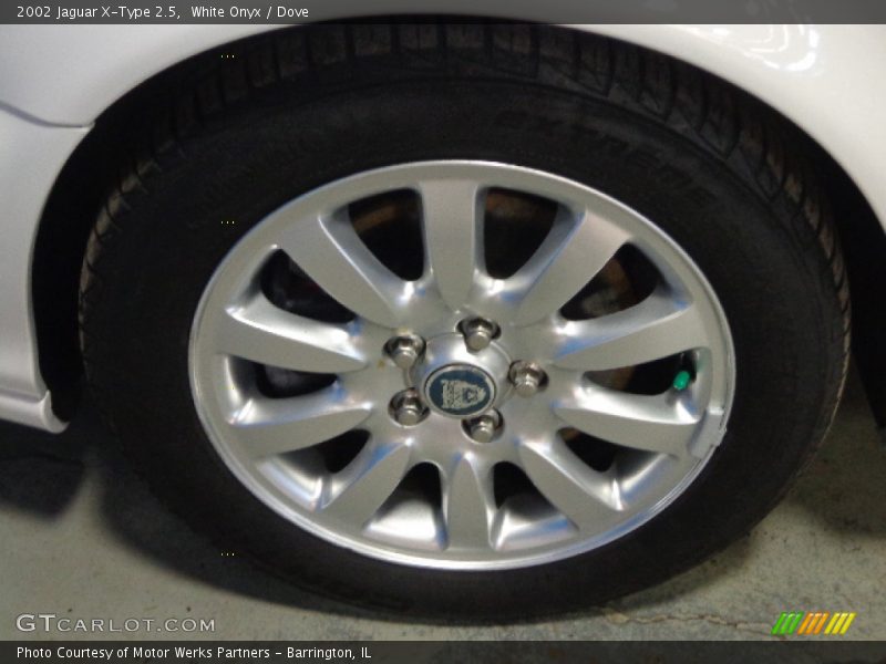 White Onyx / Dove 2002 Jaguar X-Type 2.5