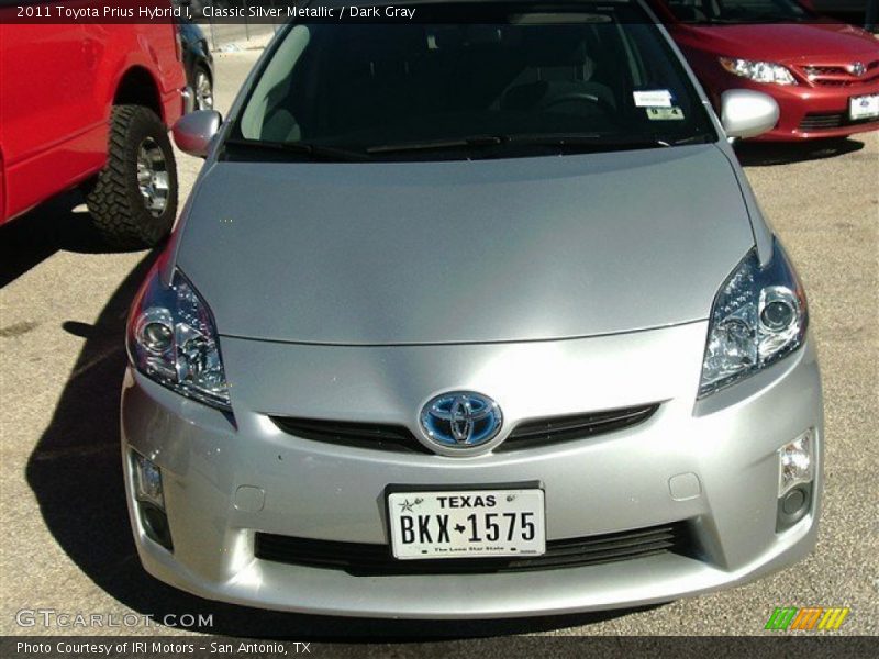 Classic Silver Metallic / Dark Gray 2011 Toyota Prius Hybrid I