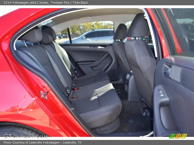 Tornado Red / Titan Black 2014 Volkswagen Jetta S Sedan