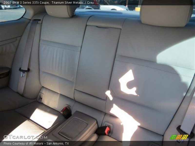 Rear Seat of 2007 3 Series 335i Coupe