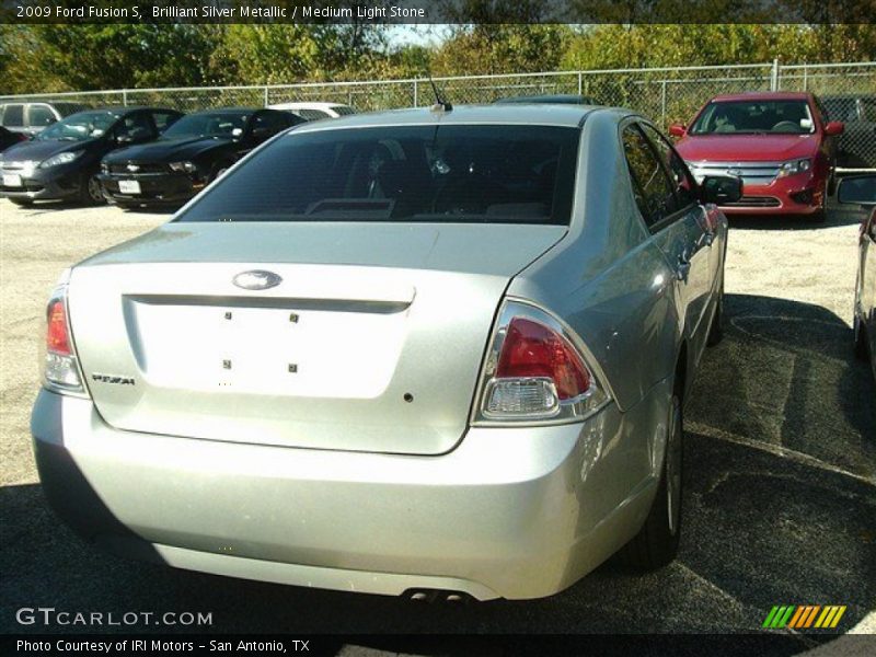 Brilliant Silver Metallic / Medium Light Stone 2009 Ford Fusion S