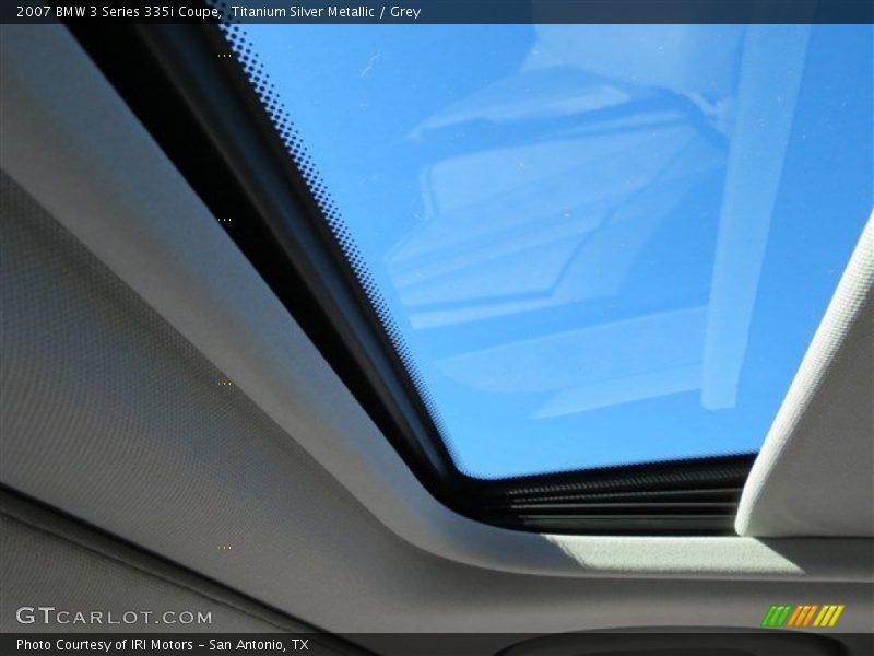 Titanium Silver Metallic / Grey 2007 BMW 3 Series 335i Coupe