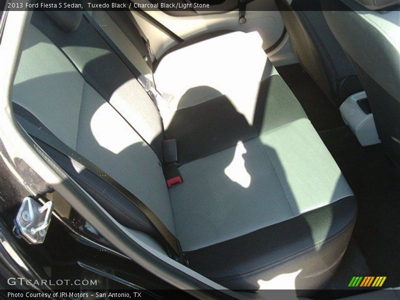 Tuxedo Black / Charcoal Black/Light Stone 2013 Ford Fiesta S Sedan