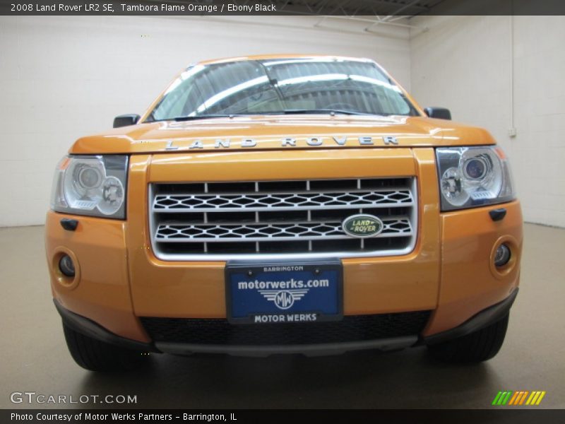 Tambora Flame Orange / Ebony Black 2008 Land Rover LR2 SE
