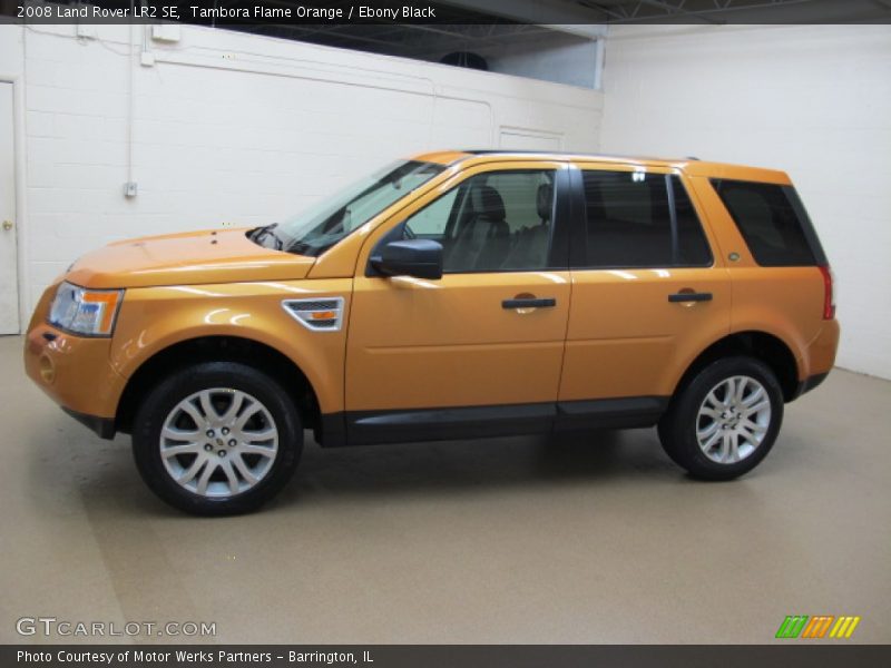 Tambora Flame Orange / Ebony Black 2008 Land Rover LR2 SE