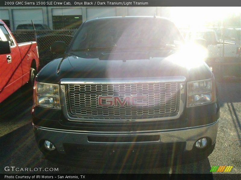 Onyx Black / Dark Titanium/Light Titanium 2009 GMC Sierra 1500 SLE Crew Cab