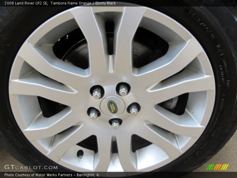 Tambora Flame Orange / Ebony Black 2008 Land Rover LR2 SE