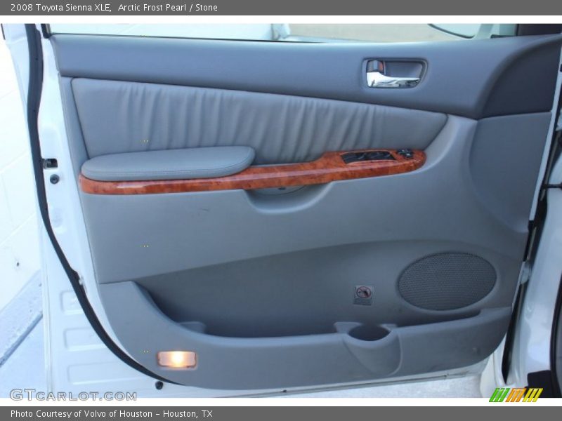 Arctic Frost Pearl / Stone 2008 Toyota Sienna XLE