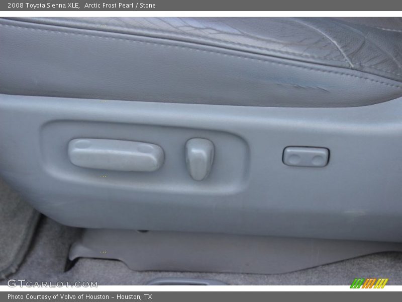 Arctic Frost Pearl / Stone 2008 Toyota Sienna XLE