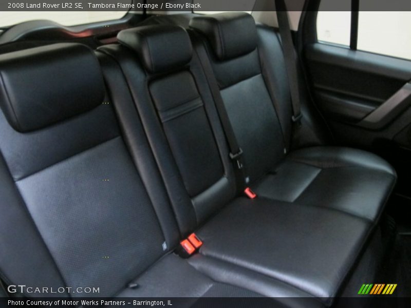 Tambora Flame Orange / Ebony Black 2008 Land Rover LR2 SE