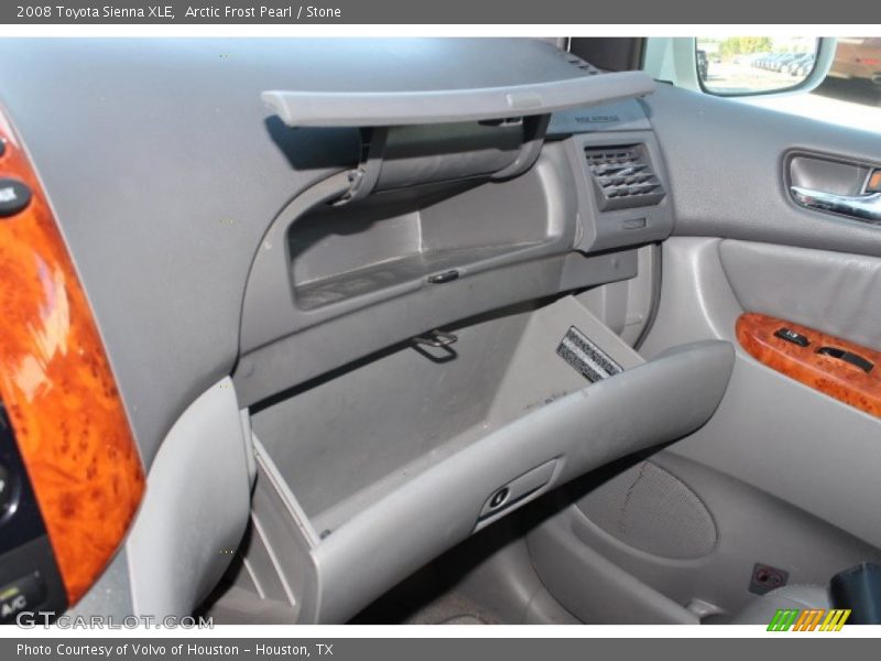 Arctic Frost Pearl / Stone 2008 Toyota Sienna XLE