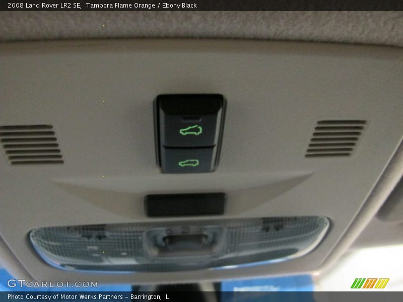 Tambora Flame Orange / Ebony Black 2008 Land Rover LR2 SE