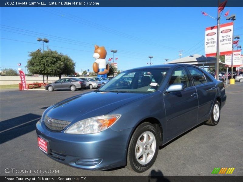 Catalina Blue Metallic / Stone 2002 Toyota Camry LE