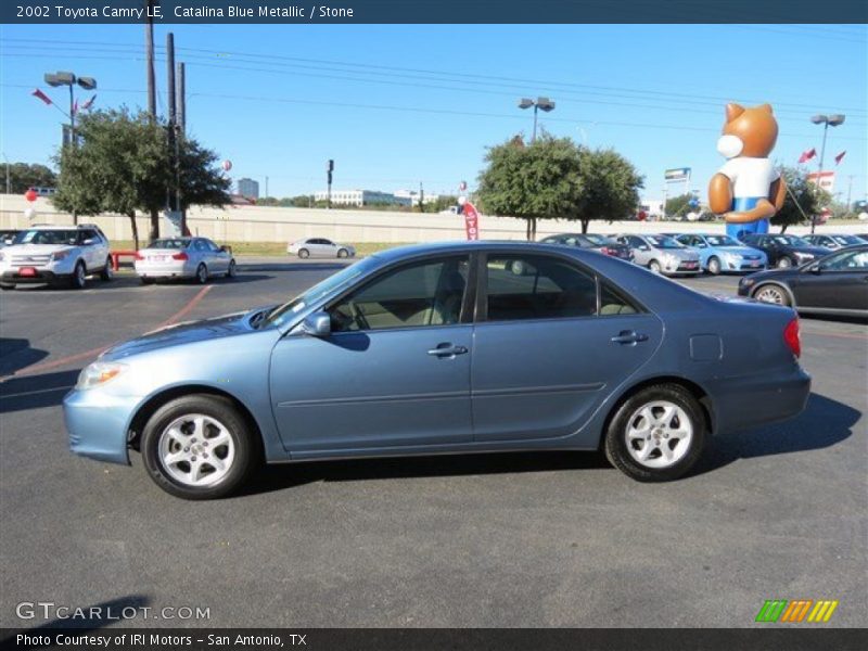 Catalina Blue Metallic / Stone 2002 Toyota Camry LE