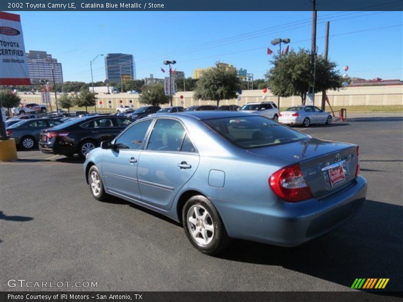 Catalina Blue Metallic / Stone 2002 Toyota Camry LE