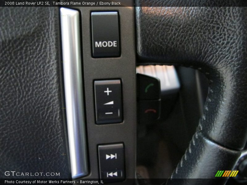 Tambora Flame Orange / Ebony Black 2008 Land Rover LR2 SE