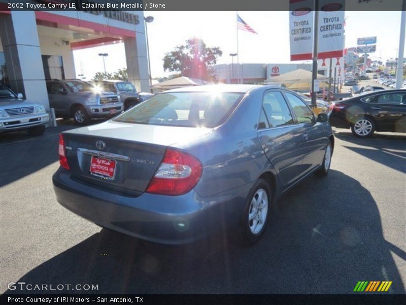 Catalina Blue Metallic / Stone 2002 Toyota Camry LE