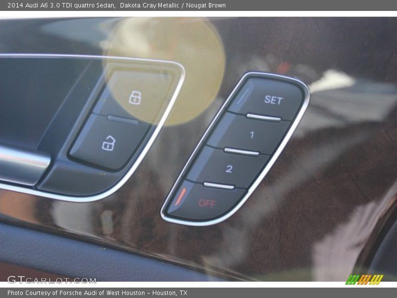 Dakota Gray Metallic / Nougat Brown 2014 Audi A6 3.0 TDI quattro Sedan