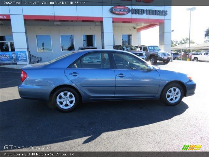 Catalina Blue Metallic / Stone 2002 Toyota Camry LE