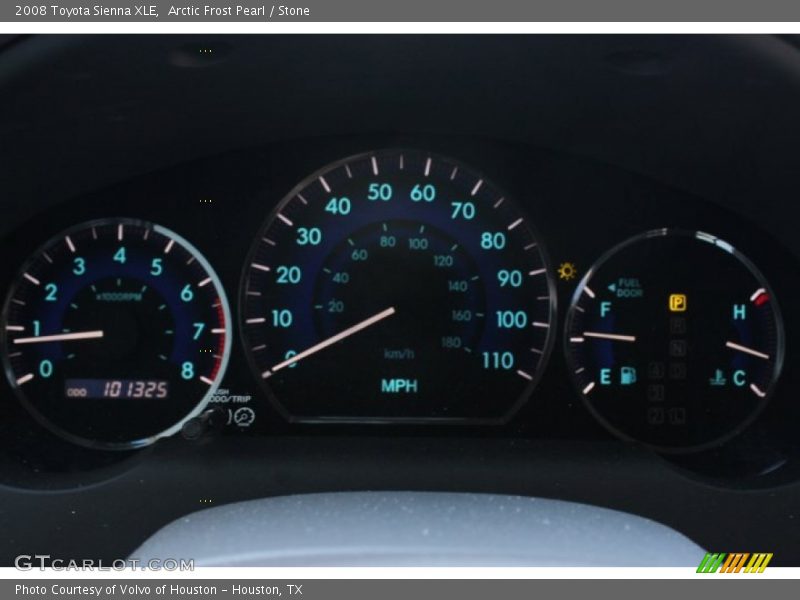 Arctic Frost Pearl / Stone 2008 Toyota Sienna XLE
