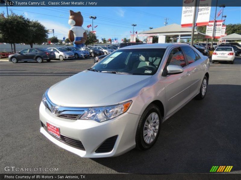 Classic Silver Metallic / Ivory 2012 Toyota Camry LE