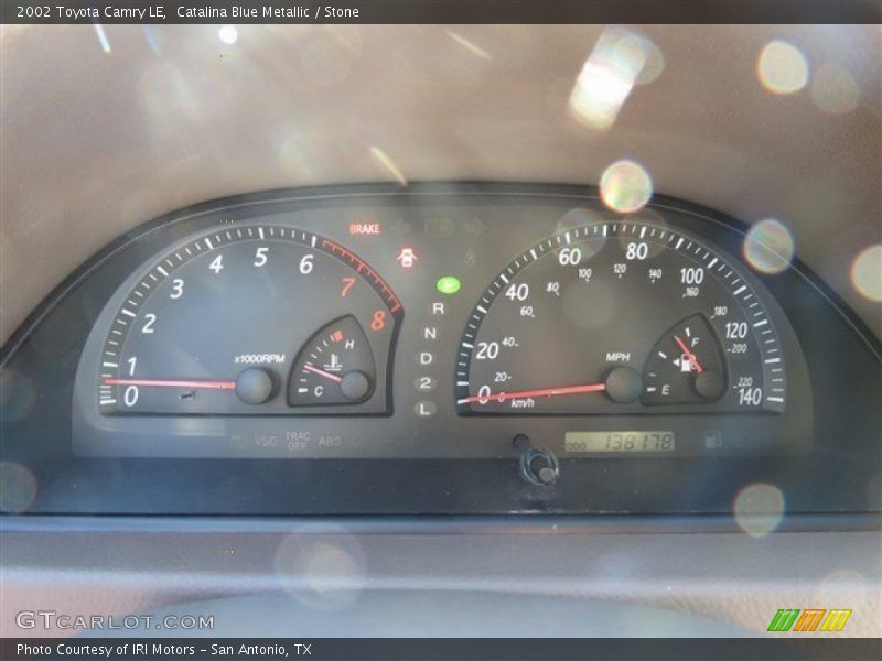 Catalina Blue Metallic / Stone 2002 Toyota Camry LE