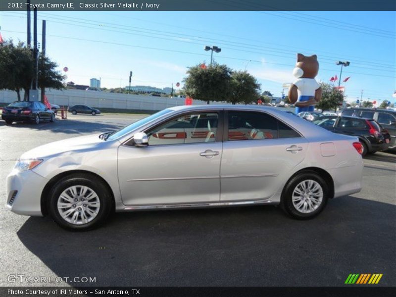 Classic Silver Metallic / Ivory 2012 Toyota Camry LE