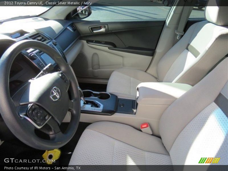 Classic Silver Metallic / Ivory 2012 Toyota Camry LE