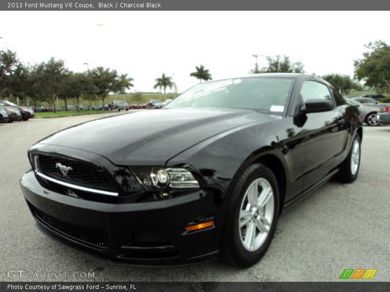 Black / Charcoal Black 2013 Ford Mustang V6 Coupe