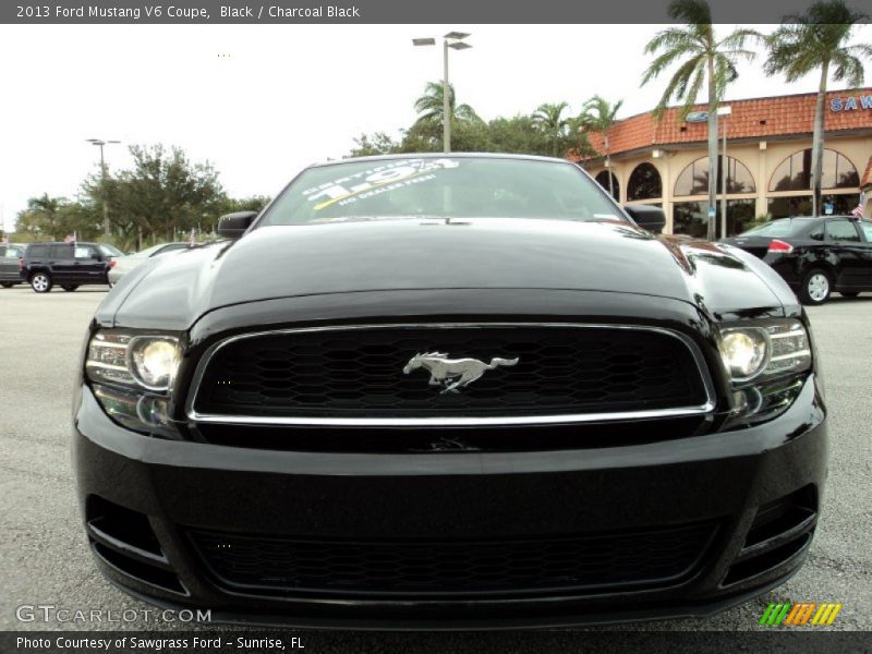 Black / Charcoal Black 2013 Ford Mustang V6 Coupe