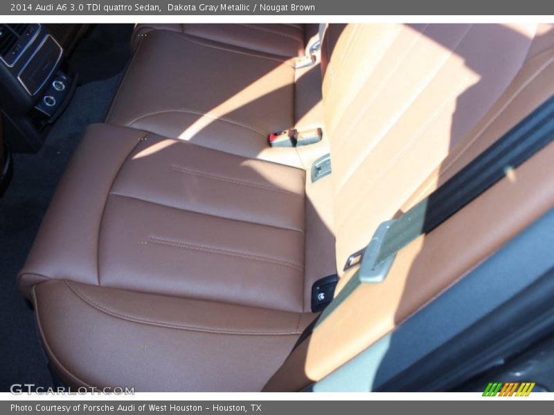 Dakota Gray Metallic / Nougat Brown 2014 Audi A6 3.0 TDI quattro Sedan