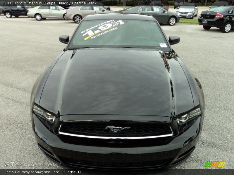 Black / Charcoal Black 2013 Ford Mustang V6 Coupe