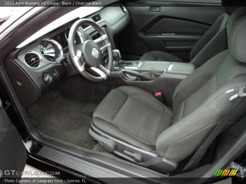 Black / Charcoal Black 2013 Ford Mustang V6 Coupe