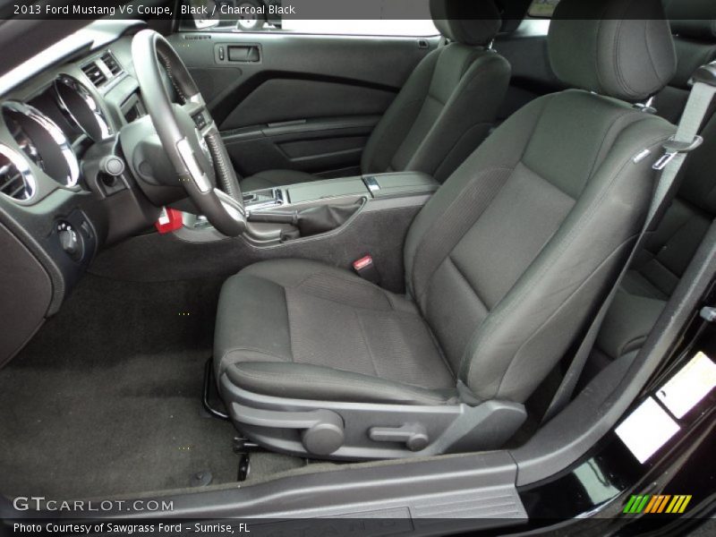 Black / Charcoal Black 2013 Ford Mustang V6 Coupe